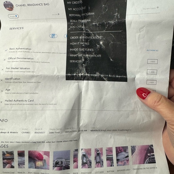 Chanel Iridescent Boy Bag - Picture 12 of 12